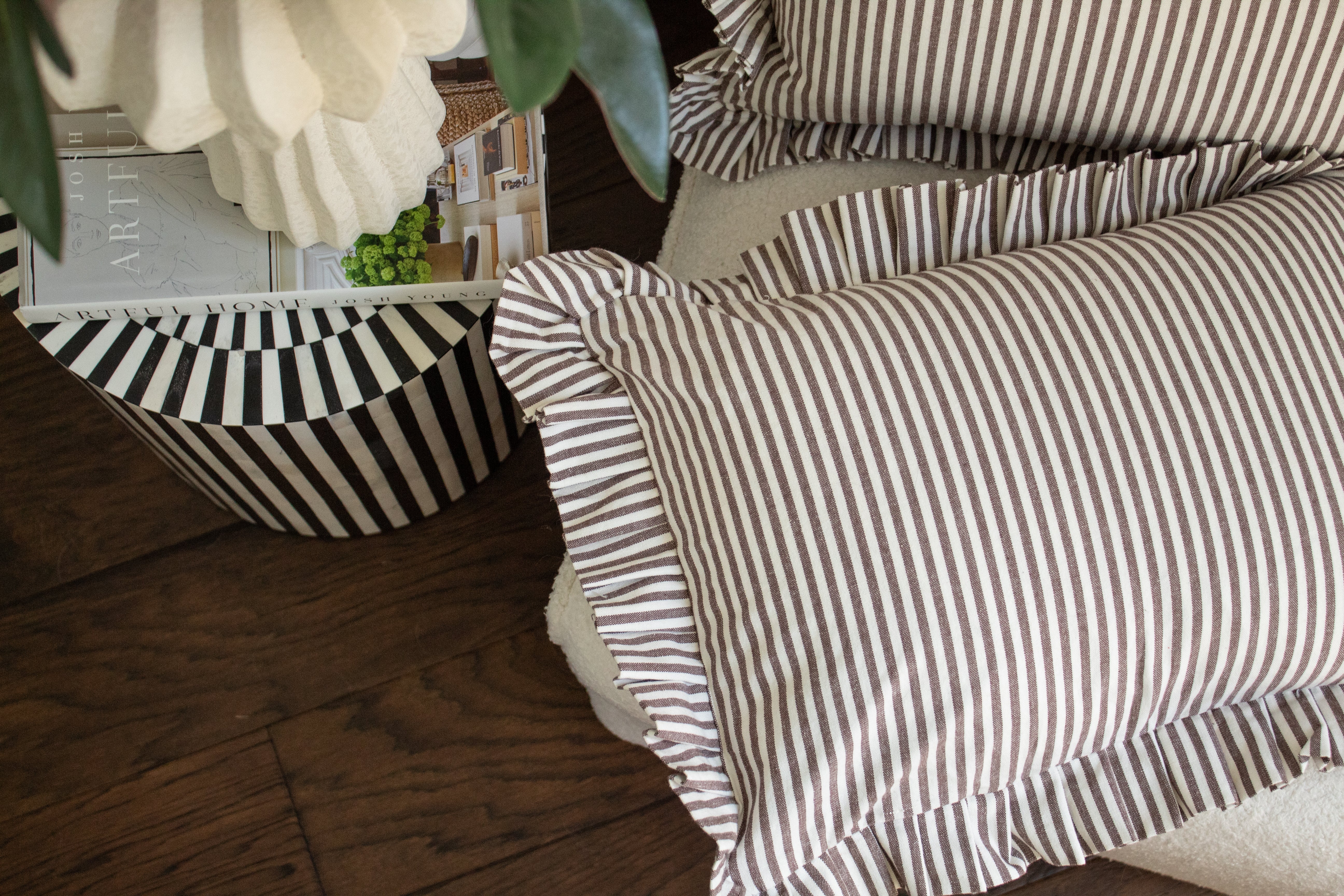 Lydia Ruffled Pillow