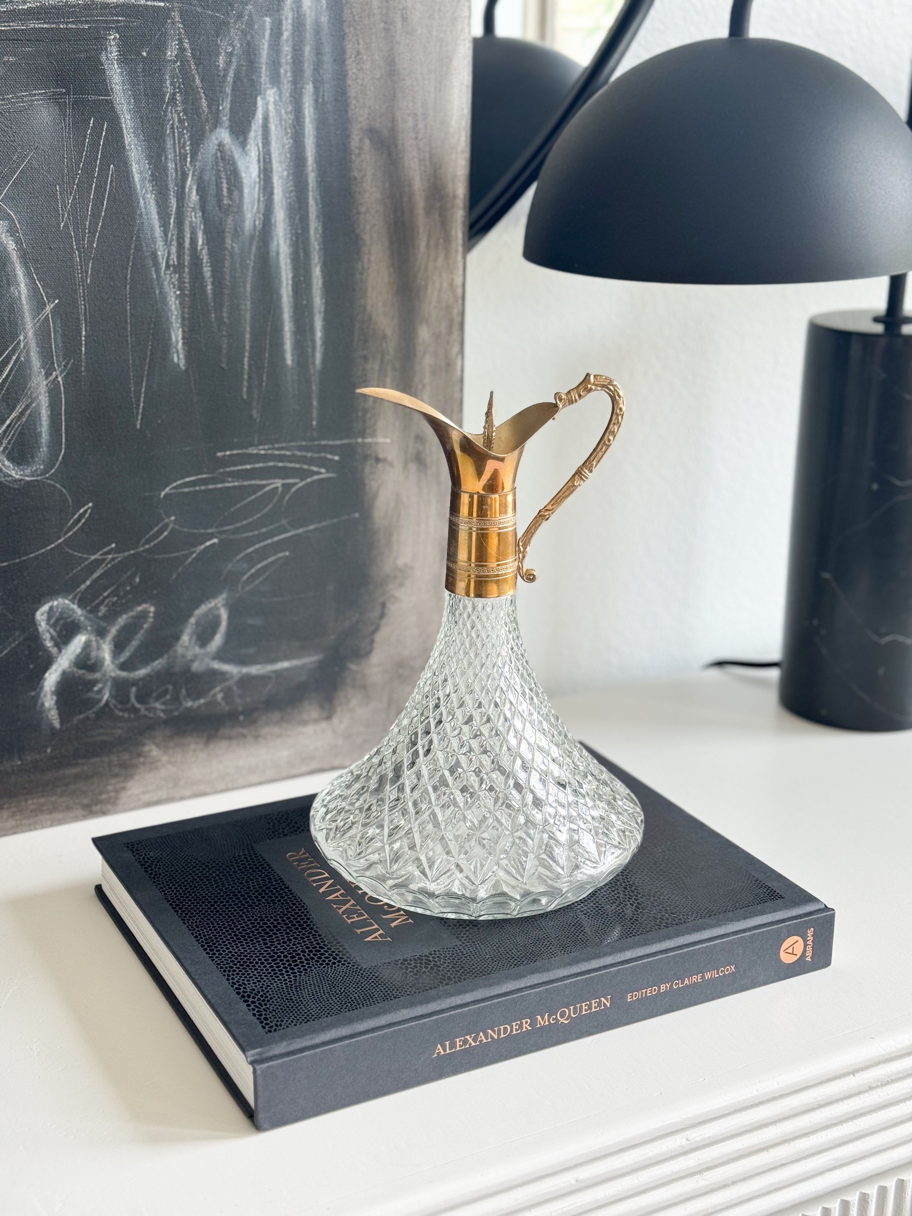 Vintage Italian Crystal Decanter