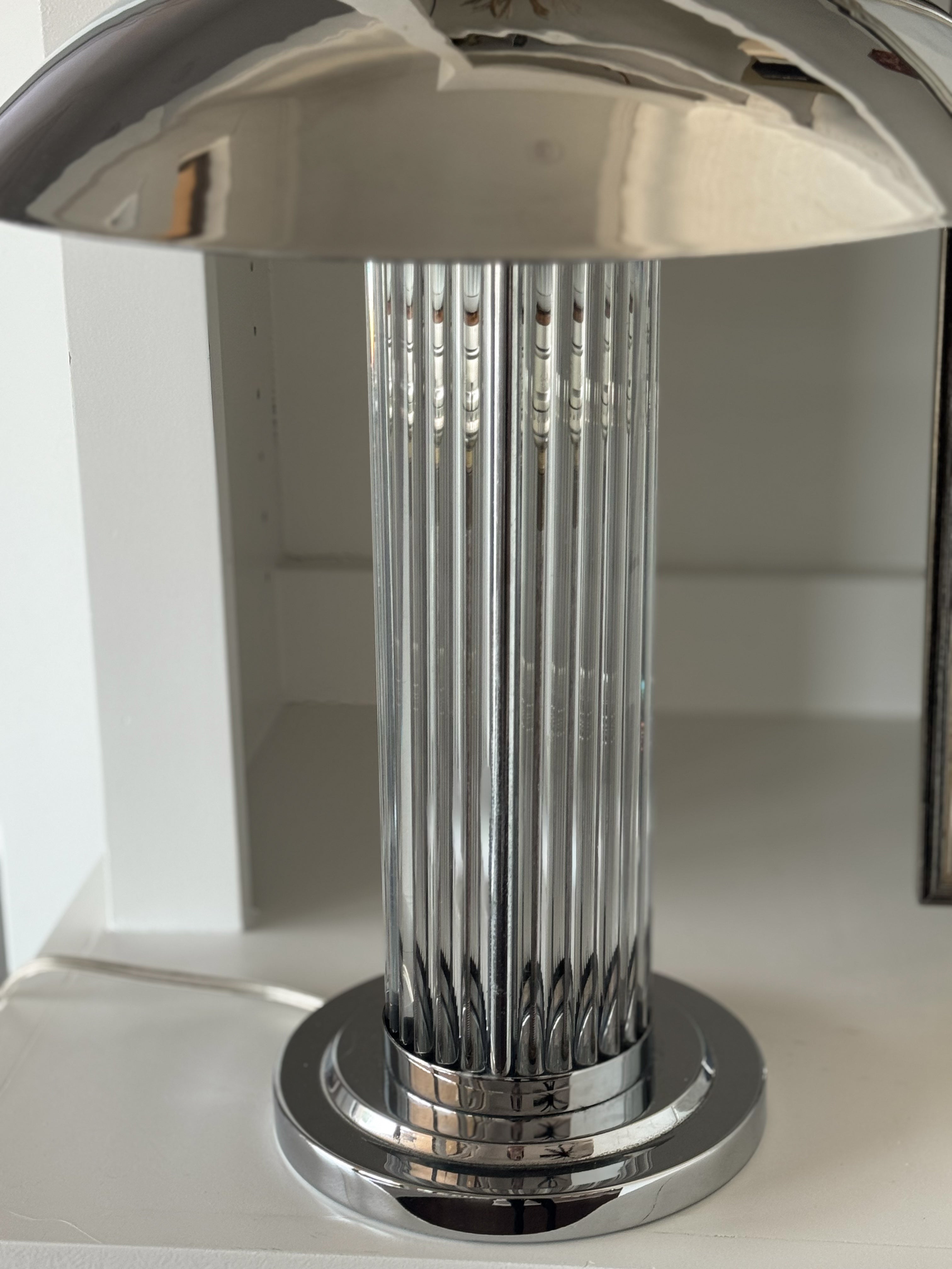 Vintage 70's Mushroom Art Deco/ Mid Century Lamp