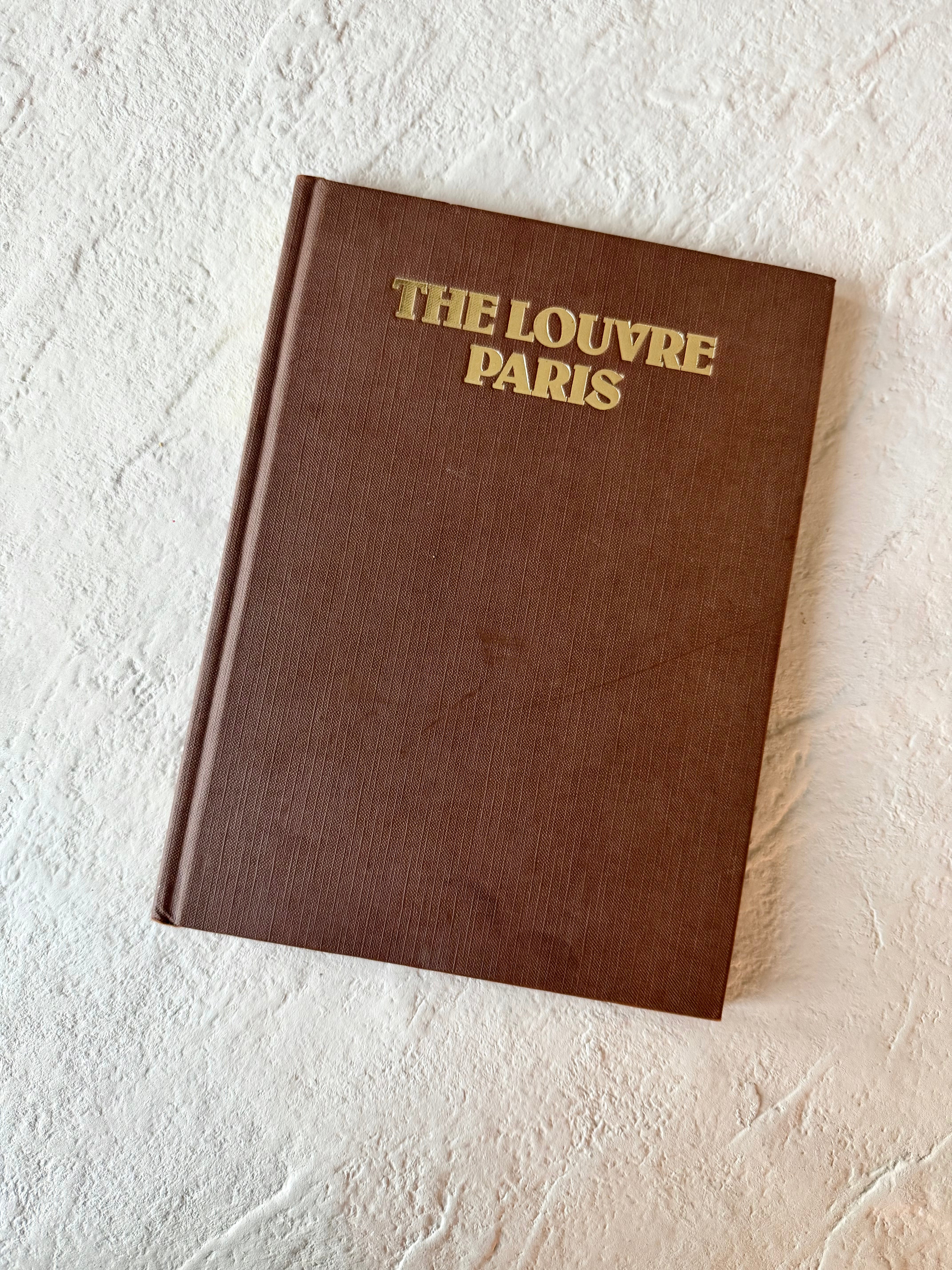 The Louvre Paris Vintage Coffee Table Book