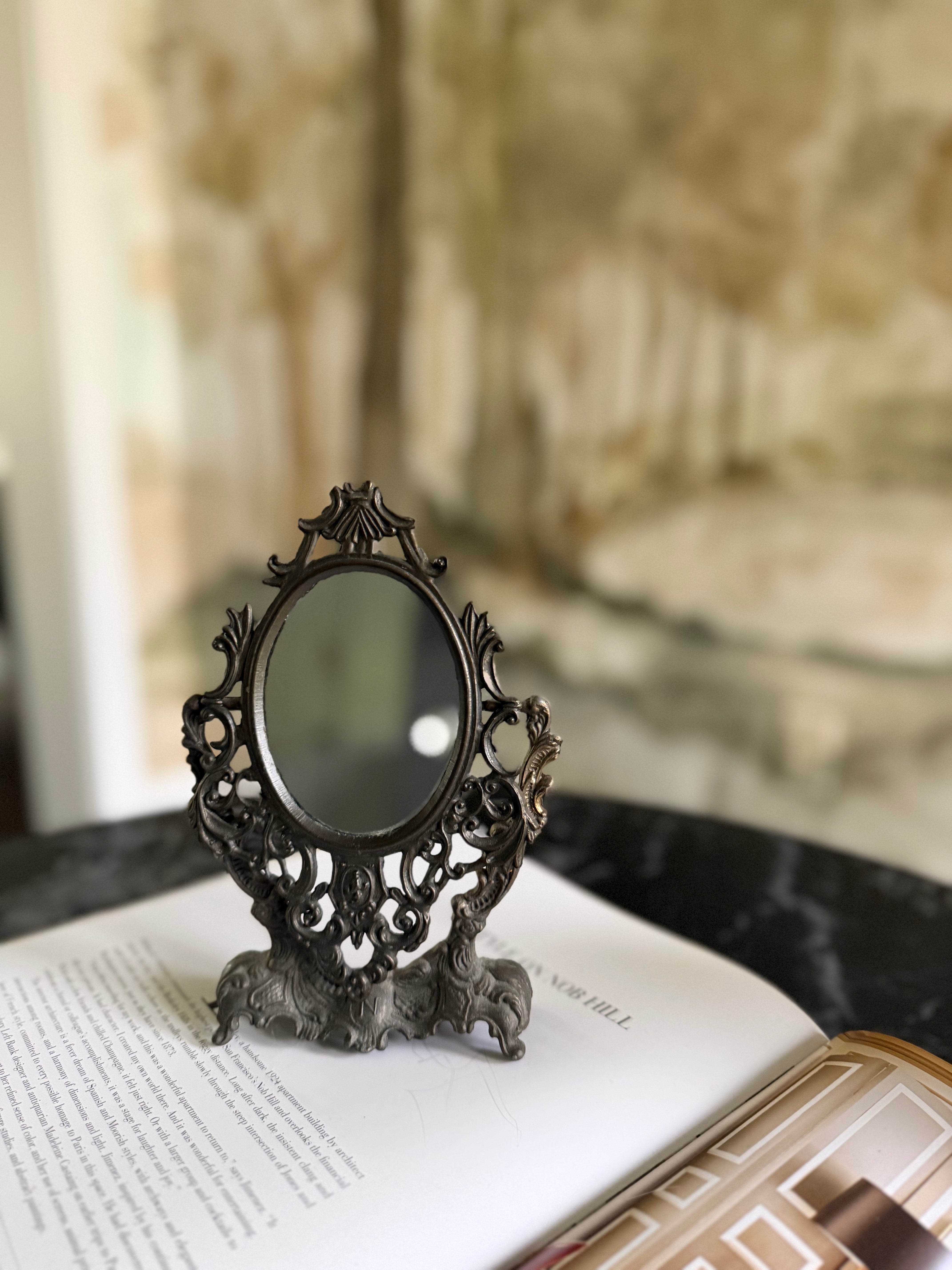 Vintage Ornate Italian Vanity Mirror