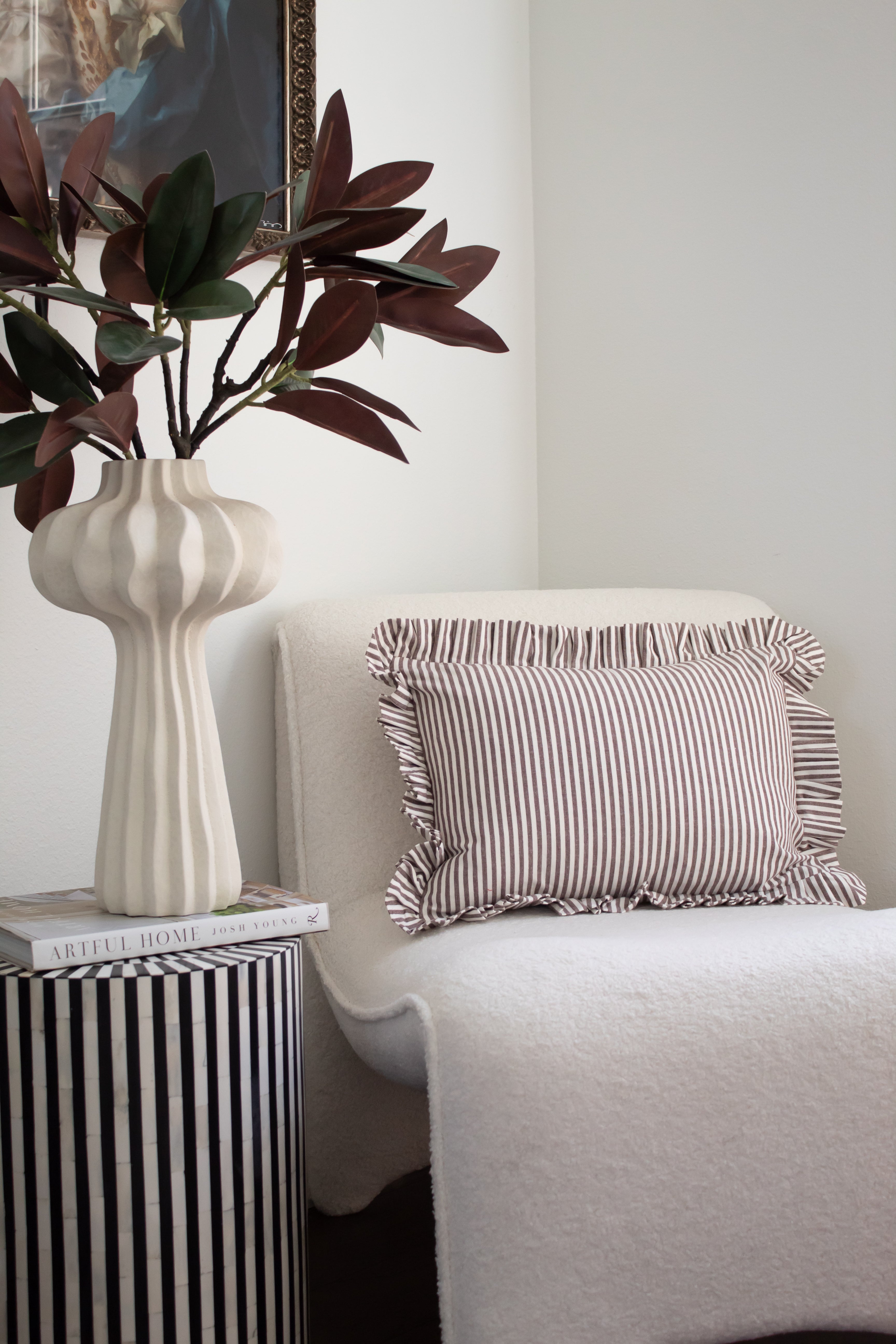 Lydia Ruffled Pillow