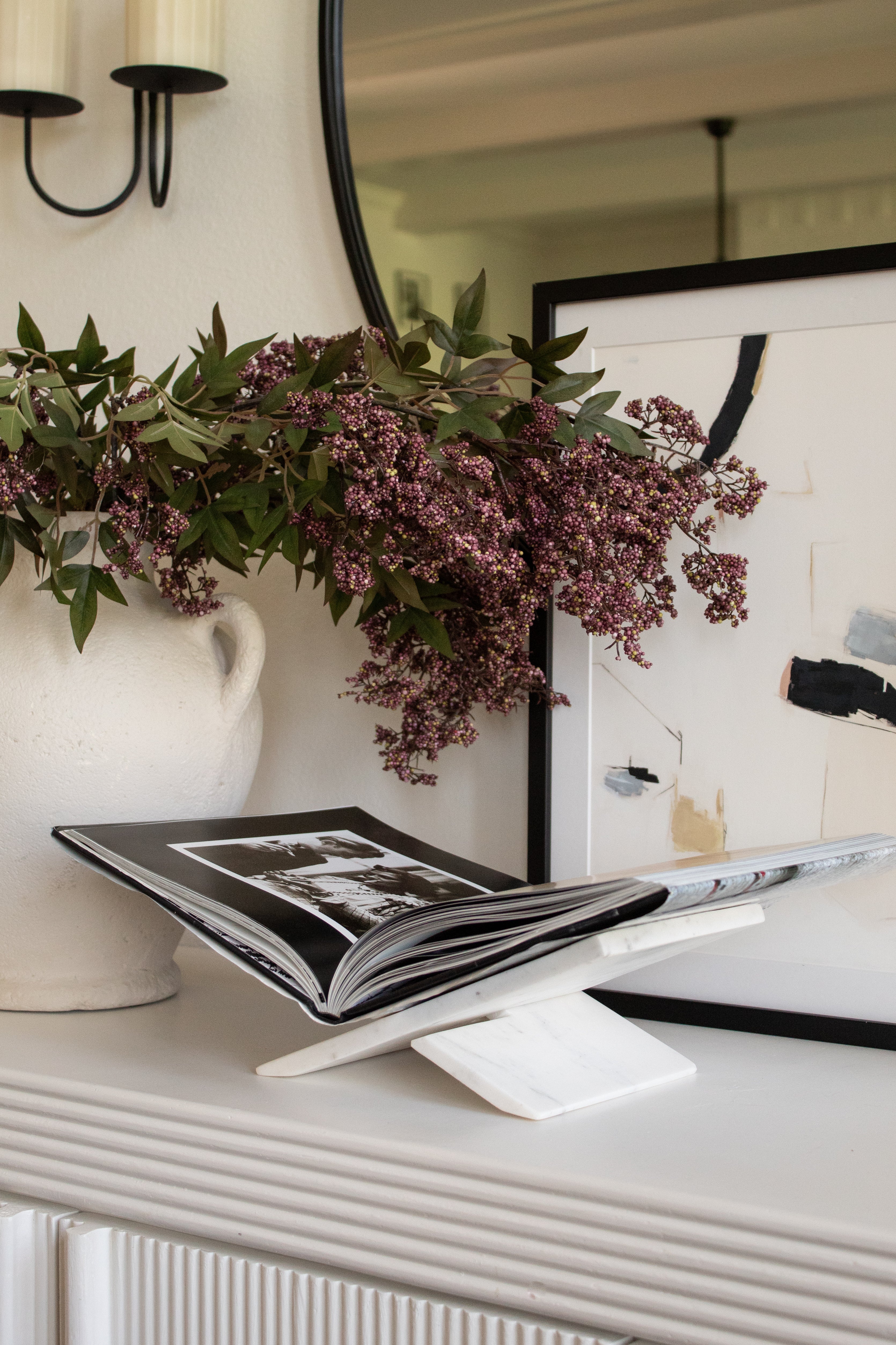 Marble Book Stand