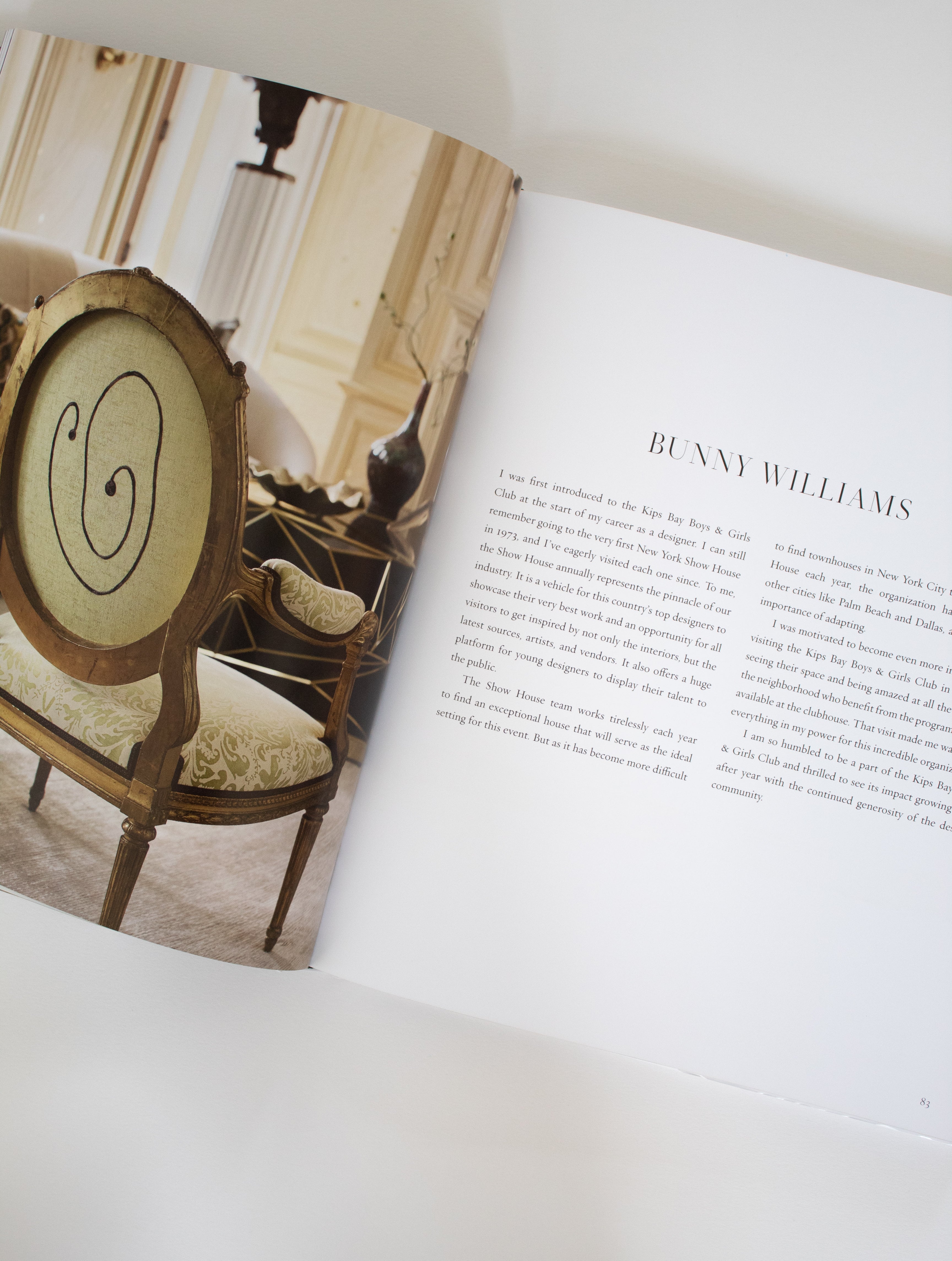 Iconic Rooms Kips Bay Coffee Table Book