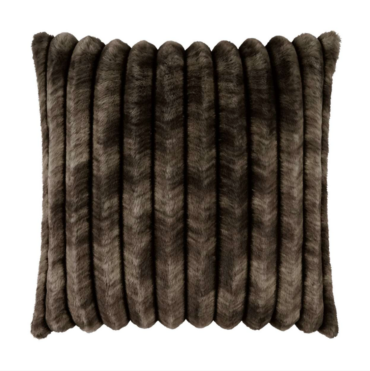 Brody Faux Fur Pillow - Brown