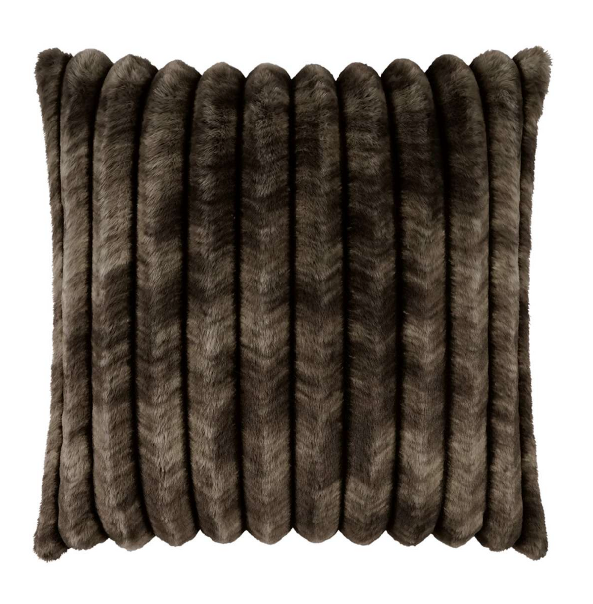 Brody Faux Fur Pillow - Brown