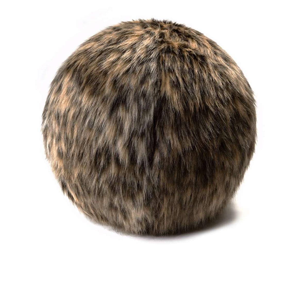 Cecile Round Leopard Pillow